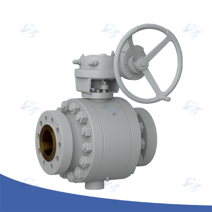 Forged Steel Trunnion Mounted Ball Valve 