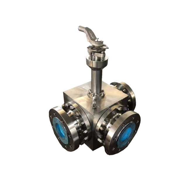 3 way Cryogenic Ball Valve